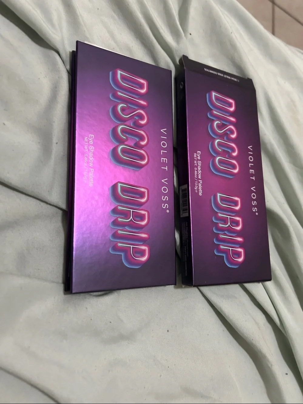 Violet Voss Disco Drip Eyeshadow Palette - Purple with Pink Accents